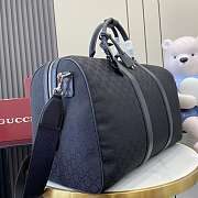 Gucci Medium-sized GG canvas travel  black size 52x32x28cm - 3