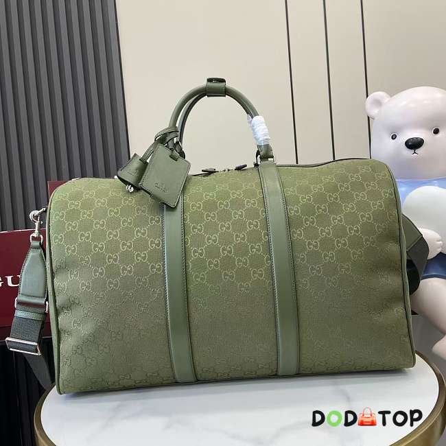 Gucci Medium-sized GG canvas travel green size 52x32x28cm  - 1