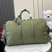 Gucci Medium-sized GG canvas travel green size 52x32x28cm  - 1