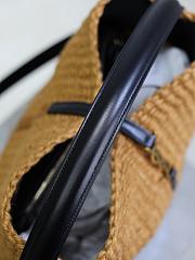 YSL le37 logo brown bag size 20x25x16 - 5