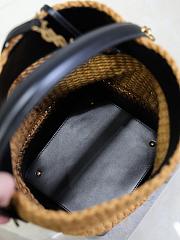 YSL le37 logo brown bag size 20x25x16 - 4