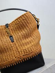 YSL le37 logo brown bag size 20x25x16 - 3