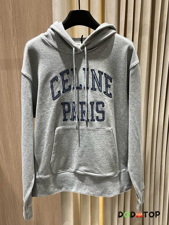 Celine hoodie gray women’s  - 1