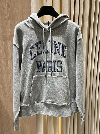 Celine hoodie gray women’s 