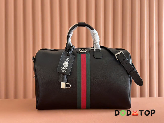 Gucci Savoy medium duffle bag black size 44x29x25cm - 1