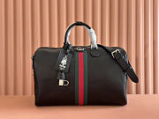 Gucci Savoy medium duffle bag black size 44x29x25cm - 1
