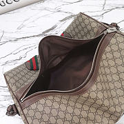 Gucci Medium duffle bag with Web brown size 47x30x27cm - 2
