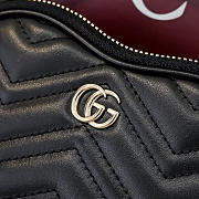 Gucci black Heart Shoulder Bag size 13.5 × 11.5 × 2.5 cm - 2