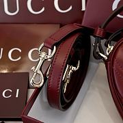 Gucci Heart Shoulder red Bag size 13.5 × 11.5 × 2.5 cm - 5