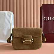 Gucci Horsebit 1955 Aura medium shoulder bag size 26x 17.5xx 10cm - 1