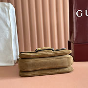 Gucci Horsebit 1955 Aura medium shoulder bag size 26x 17.5xx 10cm - 6