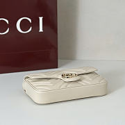 gucci Marmont small shoulder bag white size 21x12x5cm - 5
