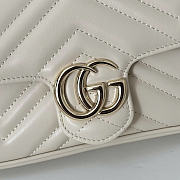 gucci Marmont small shoulder bag white size 21x12x5cm - 2