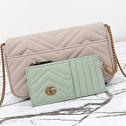 Gucci Marmont small shoulder bag gray size 21x12x5cm - 5