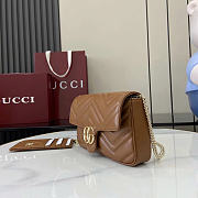 Gucci Marmont small shoulder bag brown size 21x12x5cm - 6