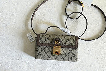 Gucci Ophidia mini top handle bag size 18x 10 x 5cm