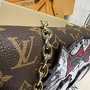 Louis Vuitton Travels With Grace Coddington Wallet On Chain Ivy size 23.5 x 12 x 4.3 cm - 4