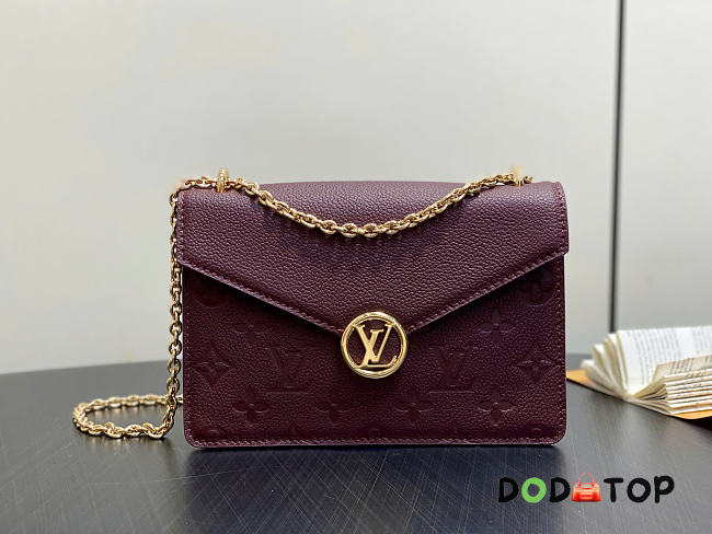 Louis Vuitton M13569 Wallet On Chain Rosy size 19.5 x 13.5 x 6.5 cm - 1