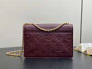 Louis Vuitton M13569 Wallet On Chain Rosy size 19.5 x 13.5 x 6.5 cm - 4