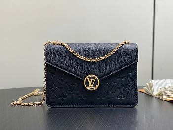 Louis Vuitton M13569 Wallet On Chain Rosy black size 19.5 x 13.5 x 6.5 cm