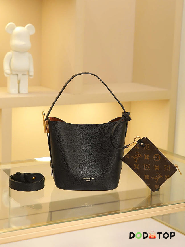 Louis Vuitton  M25544 All In BB Low Key black bag size  16 x 18 x 12 cm - 1