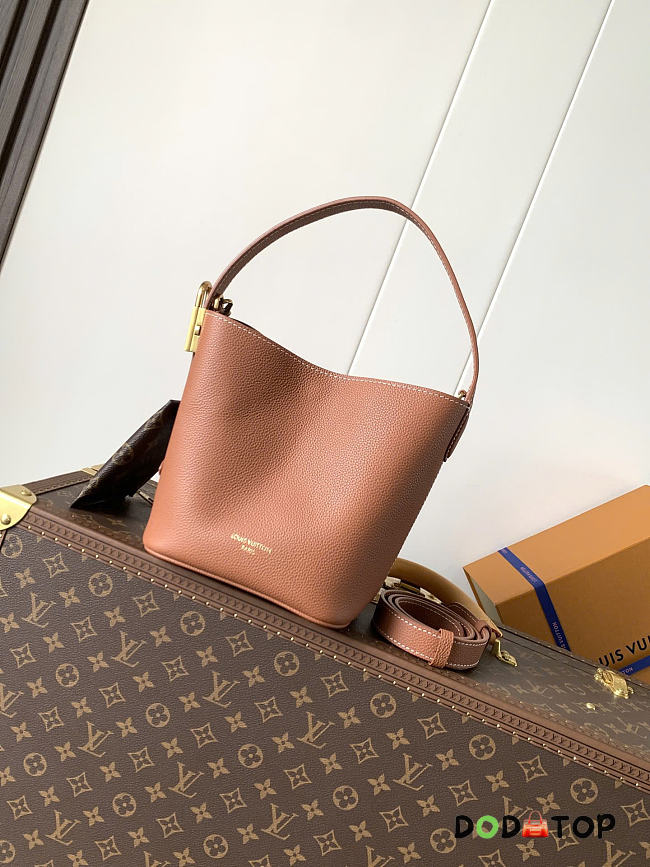 Louis Vuitton M25544 All In BB Low Key brown bag size 16 x 18 x 12 cm - 1