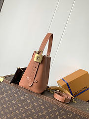 Louis Vuitton M25544 All In BB Low Key brown bag size 16 x 18 x 12 cm - 5