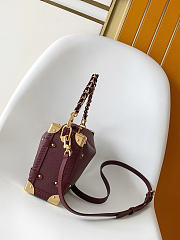 Louis Vuitton M25669 Side Trunk MM red bag 23.5 x 16.0 x 8.5 cm - 6