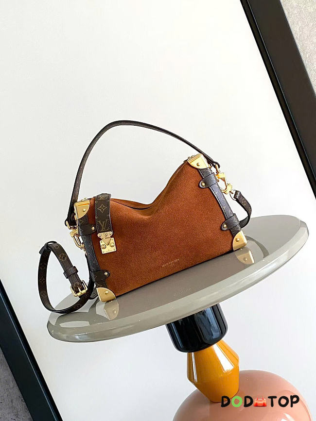 Louis Vuitton M15072 Side Trunk MM bag size 23.5 x 16 x 8.5 cm  - 1