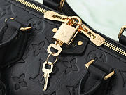 Louis Vuitton M26392 Speedy Trunk 25 black bag size  27 x 20 x 15 cm - 6
