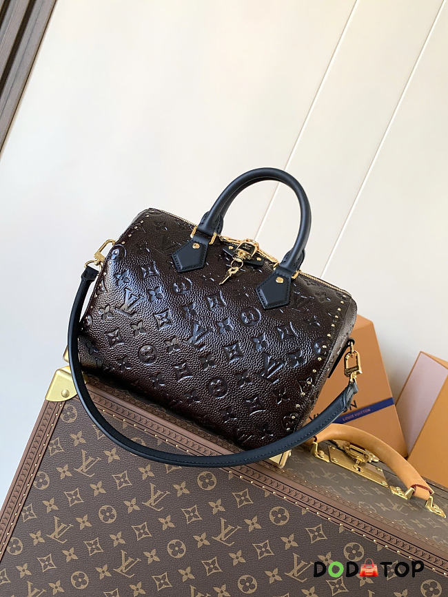  Louis Vuitton M26392 Speedy Trunk 25 bag Acajou size 27 x 20 x 15 cm - 1