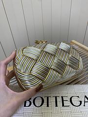 Bottega Veneta knot clutch gold bag size 19x5x11cm - 3