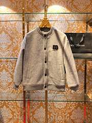 Dolce & Gabbana Jacket Padded Coat gray unisex - 1