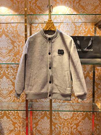 Dolce & Gabbana Jacket Padded Coat gray unisex