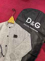Dolce & Gabbana Jacket Padded Coat gray unisex - 6