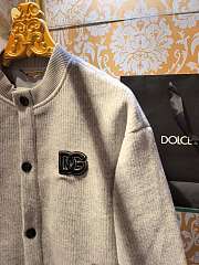 Dolce & Gabbana Jacket Padded Coat gray unisex - 2
