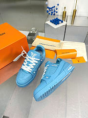 LV Trainer Sneaker blue  - 1