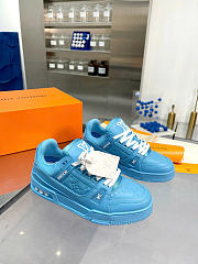 LV Trainer Sneaker blue  - 3