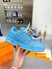 LV Trainer Sneaker blue  - 2
