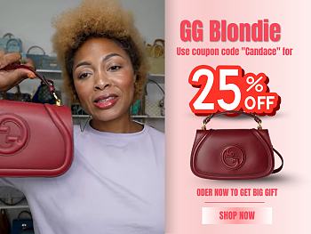 Gucci GG Blondie red bag size 27x17x7cm Code Candace (25% off)