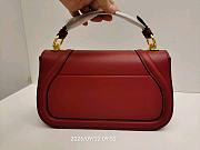 Gucci GG Blondie red bag size 27x17x7cm Code Candace (25% off) - 2