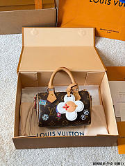 Louis Vuitton  M15330 New Nano Speedy Bag size 16 x 10 x 7.5 cm - 5