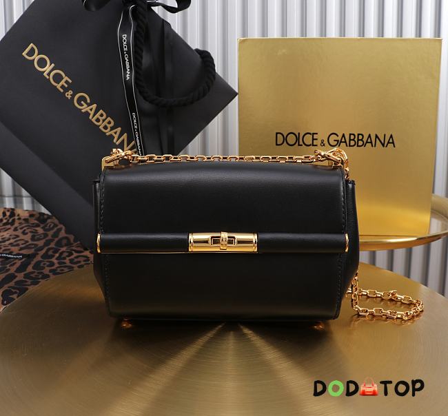 Dolce & Gabbana Shoulder bag Marlene black size 18x10.6x7cm - 1