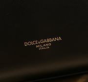 Dolce & Gabbana Shoulder bag Marlene black size 18x10.6x7cm - 5