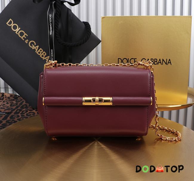 Dolce & Gabbana Shoulder bag Marlene red size 18x10.6x7cm - 1