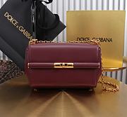 Dolce & Gabbana Shoulder bag Marlene red size 18x10.6x7cm - 1