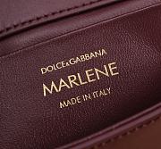 Dolce & Gabbana Shoulder bag Marlene red size 18x10.6x7cm - 6