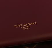 Dolce & Gabbana Shoulder bag Marlene red size 18x10.6x7cm - 5