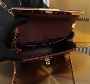 Dolce & Gabbana Shoulder bag Marlene red size 18x10.6x7cm - 4
