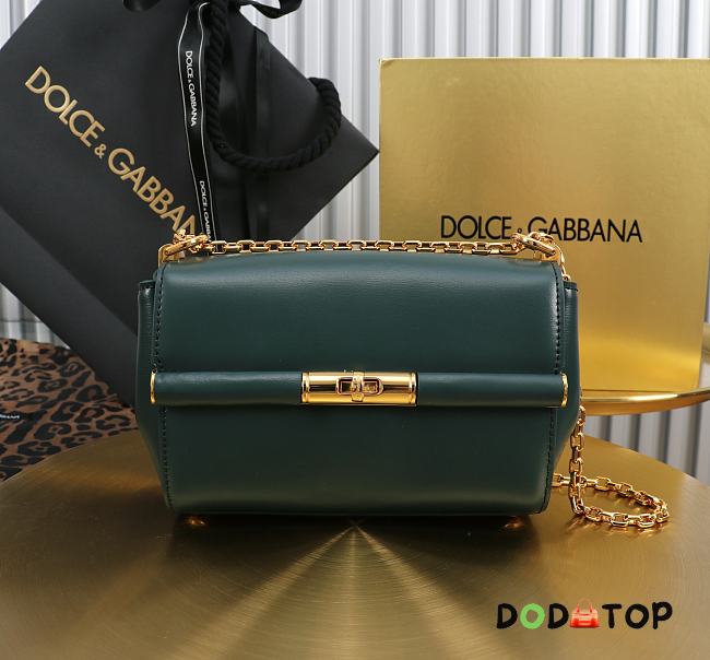 Dolce & Gabbana Shoulder bag Marlene green size 18x10.6x7cm - 1